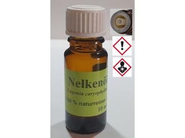 10 ml Nelkenöl (Eugenia caryophyllata), Gewürznelkenöl, 100%, naturreines ätherisches Öl