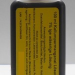 100 ml Kaliumpermanganatlösung 1 % - Desinfektionsmittel, Bleiche, Beize