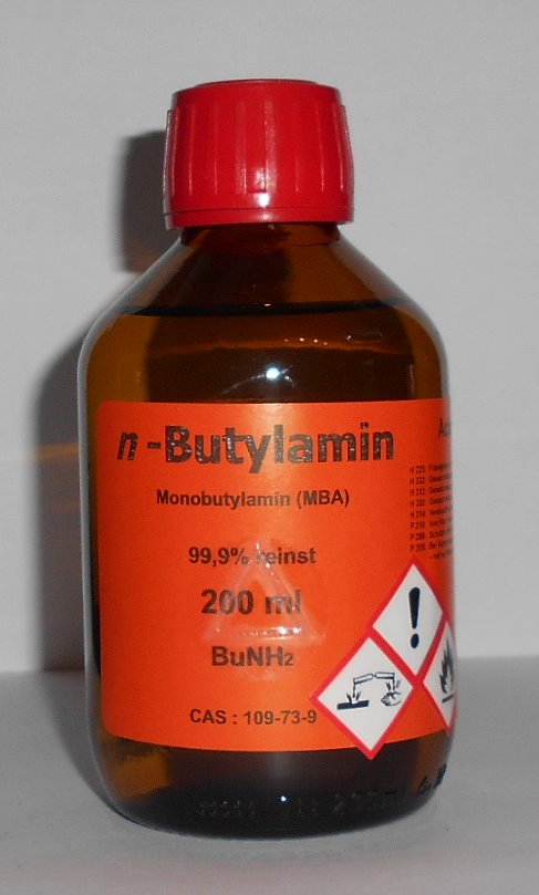 200 ml n-Butylamin 99,9%, MBA, Weichmacher, Emulgator