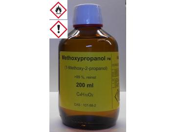 200 ml Methoxypropanol 99%, Lösungsmittel für Druckfarben und Kunstharze
