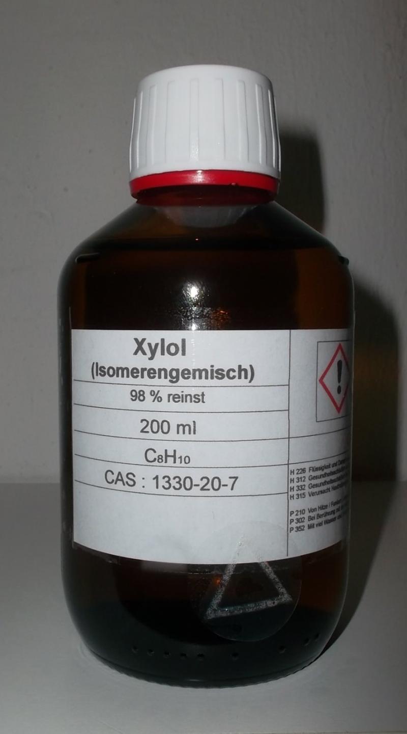 200 ml Xylol,98% (Isomerengemisch) Lackverdünner, Entfettungsmittel