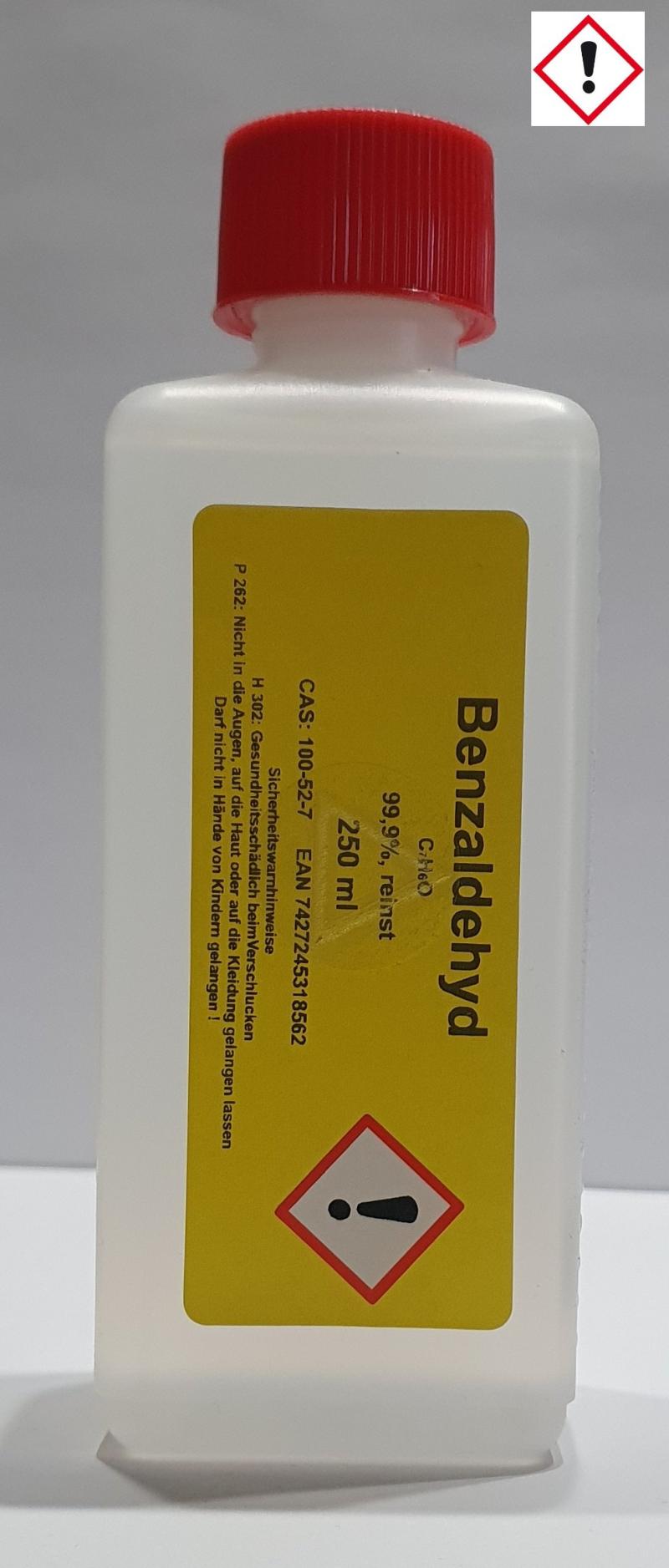 250 ml Benzaldehyd Benzaldehyde 99,9% Bitter Mandel Aroma