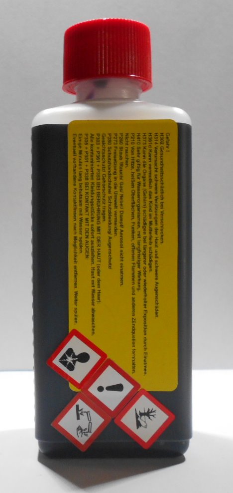 250 ml Kaliumpermanganatlösung 1 % - Desinfektionsmittel, Bleiche, Beize