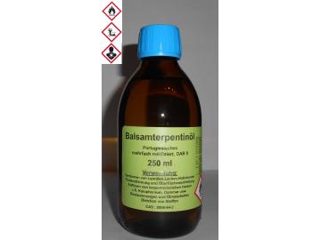 250 ml Portugiesisches Balsam Terpentinöl DAB 9, farblos, mehrfach rektifiziert