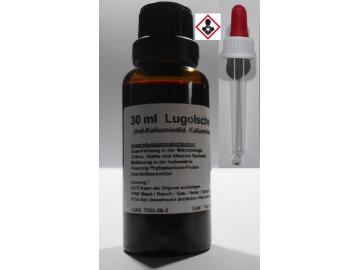 30 ml Lugolsche Lösung 5%ig (Iod-Kaliumiodid, Kaliumtriiodid-Lösung)