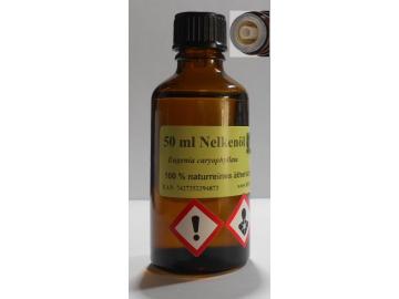 50 ml Nelkenöl (Eugenia caryophyllata), Gewürznelkenöl, 100%, naturreines ätherisches Öl