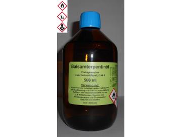 500 ml Portugiesisches Balsam Terpentinöl DAB 9, farblos, mehrfach rektifiziert