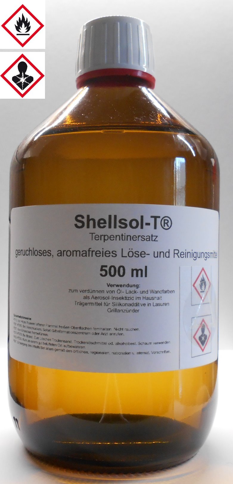 500 ml Shellsol-T®, Terpentinersatz, geruchslos, Lösungsmittel, Pinselreiniger