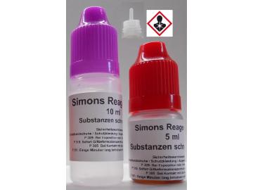 Simons Reagenz Kit 1 - Substanzen Test Schnell Test für ca. 50 Anwendungen