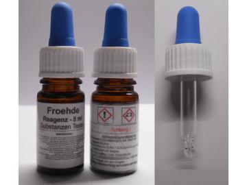 Substanzen Tester - Fröhde Reagenz 5 ml mit Farbskala - Testet 72 Substanzen