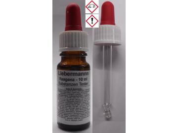 10 ml Liebermann Reagenz - Substanzen Tester -  mit Farbskala - Testet 93 Substanzen